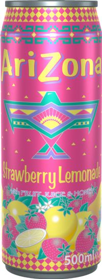 ARIZONA Cowboy Cocktail Strawberry Lemonade - Can 500ml