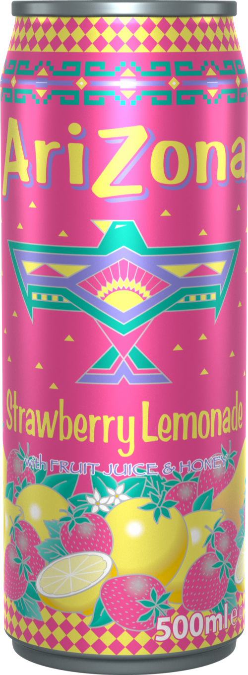 ARIZONA Cowboy Cocktail Strawberry Lemonade - Can 500ml
