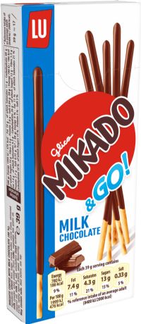 LU Mikado - Milk Chocolate 39g