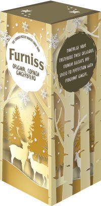 FURNISS Original Cornish Gingerbread - Christmas Carton 160g
