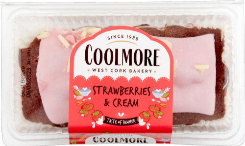 COOLMORE Strawberries & Cream Cake 380g