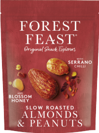 FOREST FEAST Chilli & Honey Almonds & Peanuts 120g