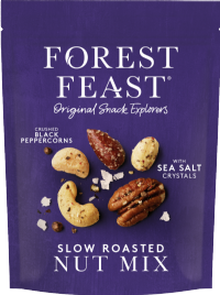 FOREST FEAST Sea Salt & Pepper Roasted Nut Mix 120g