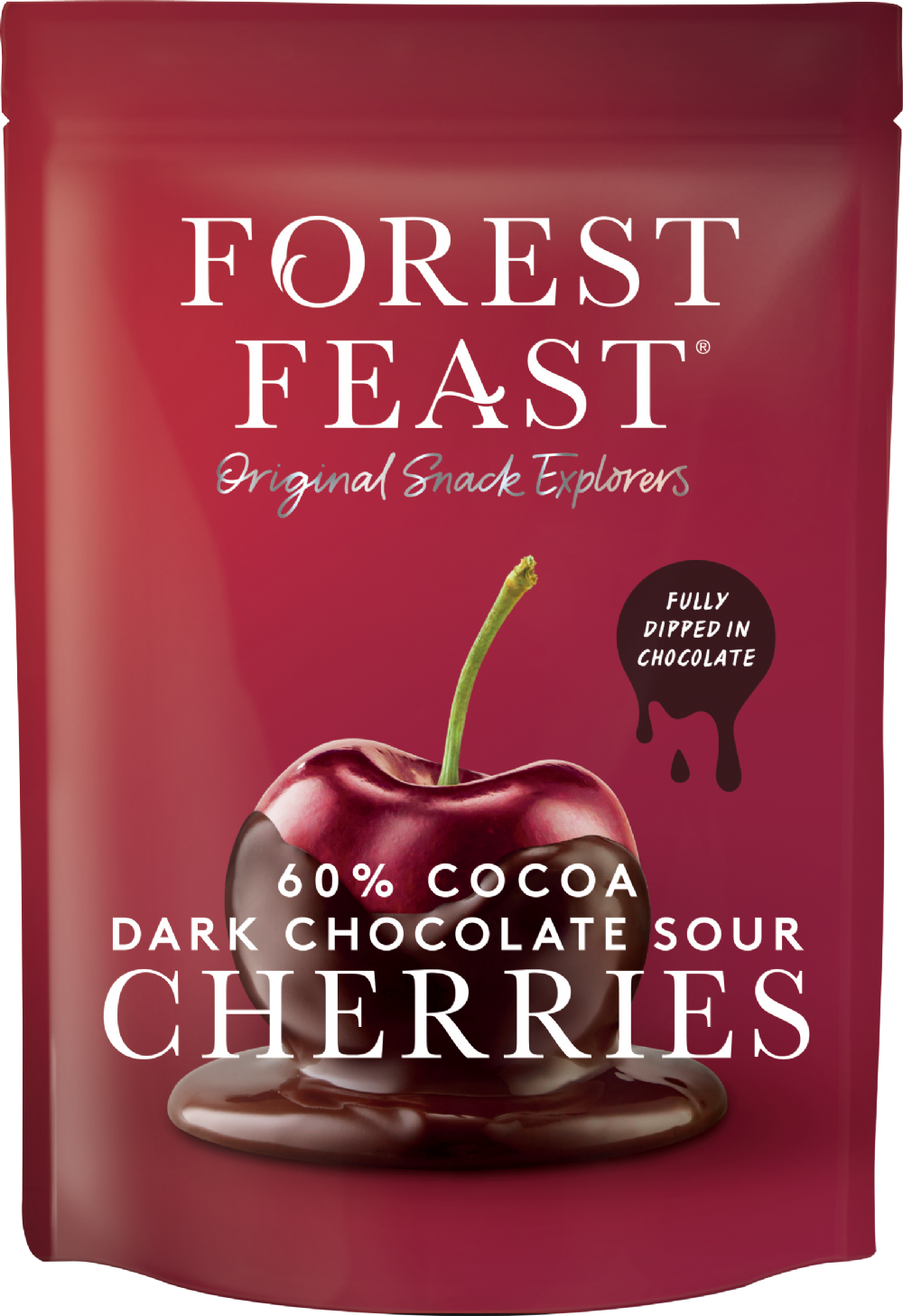Forest Feast Dark Chocolate Sour Cherries 120g