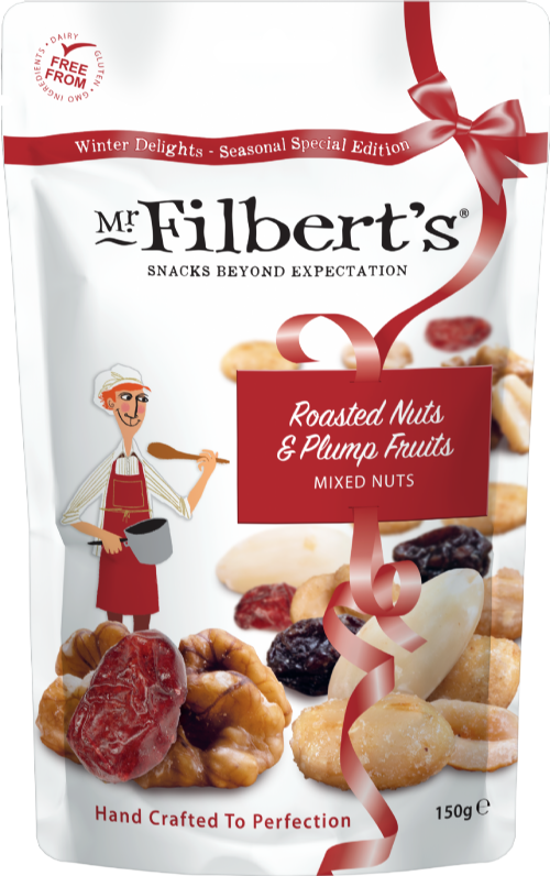 MR FILBERT'S Roasted Nuts & Plump Fruits Mixed Nuts 150g