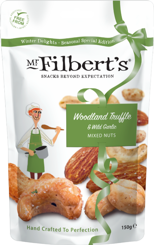 MR FILBERT'S Woodland Truffle & Wild Garlic Mixed Nuts 150g