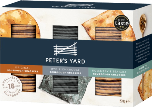 PETER'S YARD Sourdough Cracker Selection Box 270g
