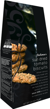 BUITEMAN Sun Dried Tomato Biscuits 75g