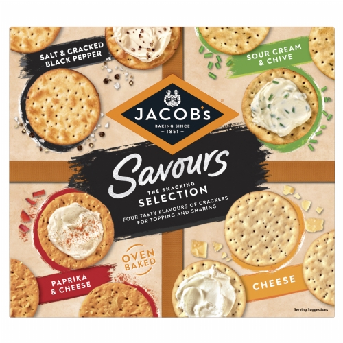 JACOB'S Savours - The Snacking Selection 250g