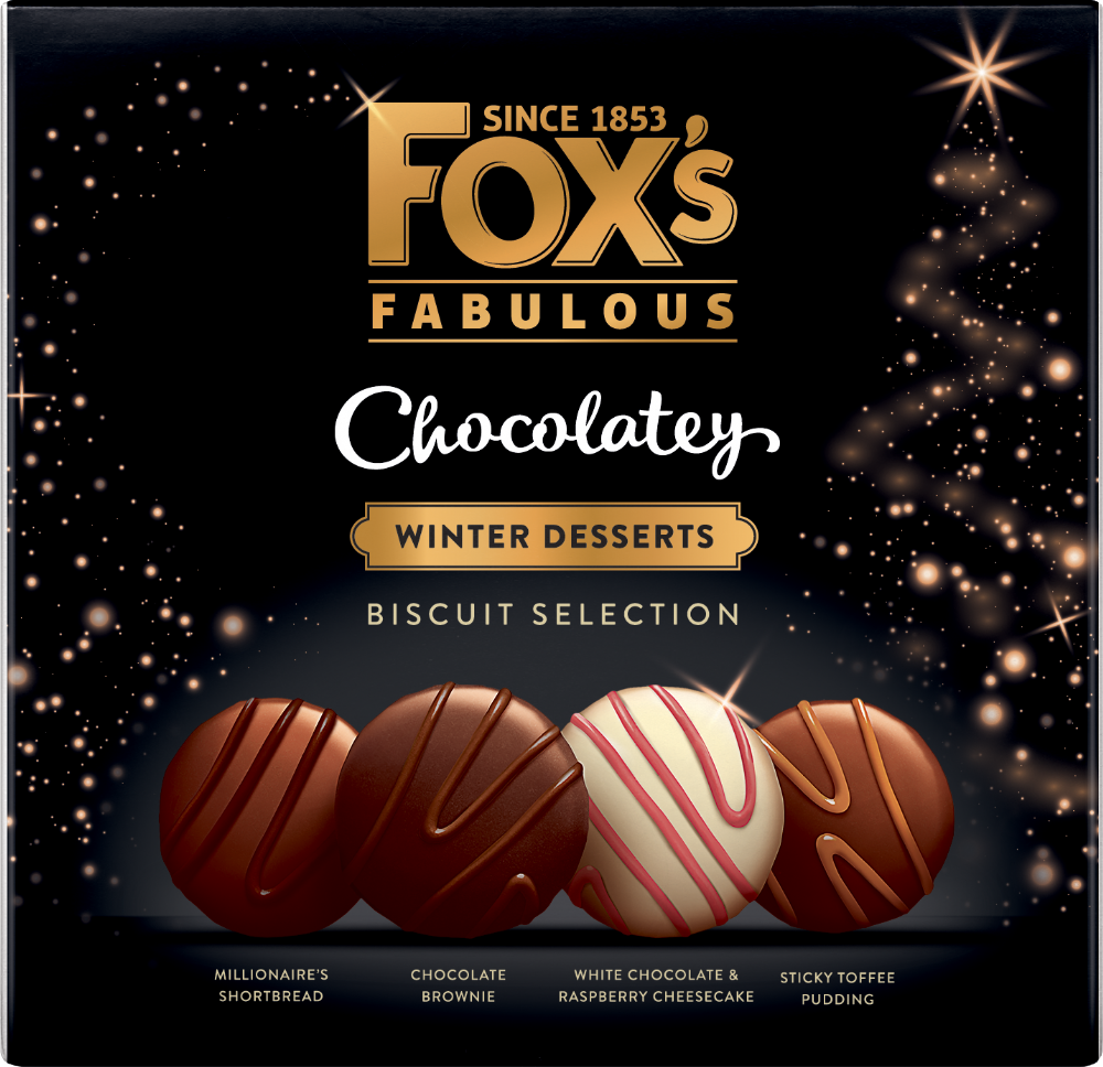 Fox's Fabulous Chocolatey Winter Dessert Biscuit Selection 250g