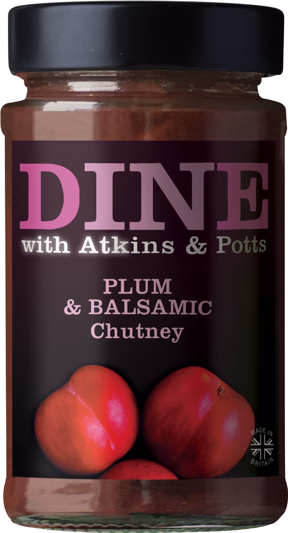 DINE Plum & Balsamic Chutney 220g