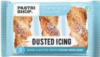 PASTRI SHOP 3 Honey & Butter Twists - Dusted Icing 112.5g