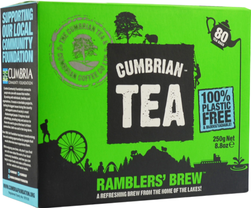 CUMBRIAN TEA Ramblers' Brew 80 Tea Bags 250g