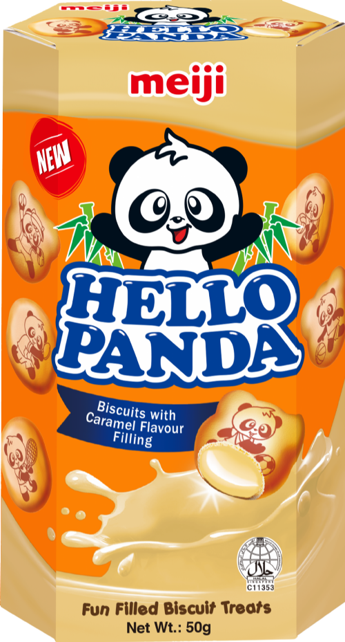 MEIJI Hello Panda - Caramel 50g