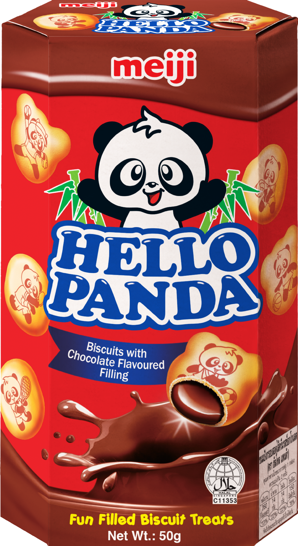 MEIJI Hello Panda - Chocolate 50g