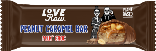 LOVERAW Peanut Caramel Bar 40g