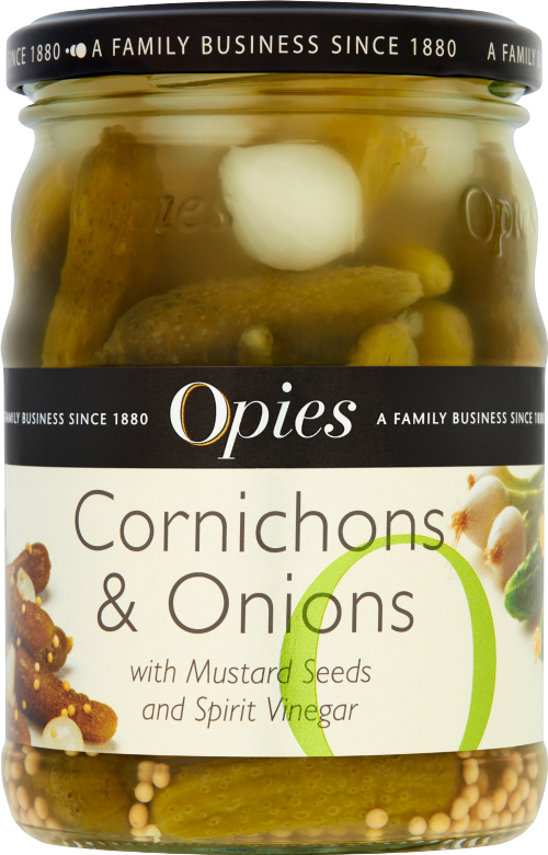 OPIES Cornichons & Onions 350g