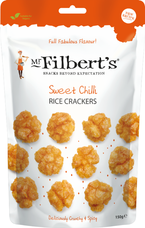 MR FILBERTS Sweet Chilli Rice Crackers 150g