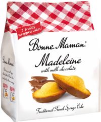 BONNE MAMAN Madeleines with Milk Chocolate 210g