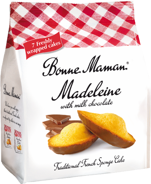 BONNE MAMAN Madeleines with Milk Chocolate 210g