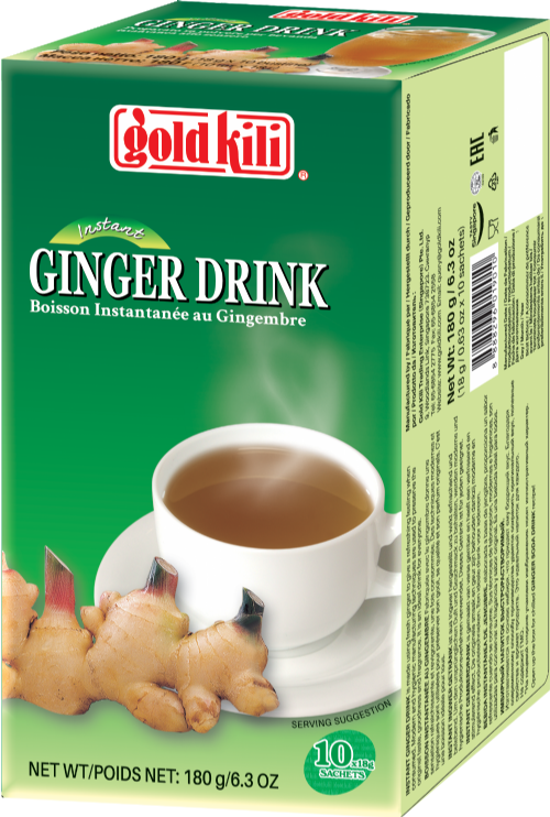GOLD KILI Instant Ginger Drink - 10 Sachets 180g