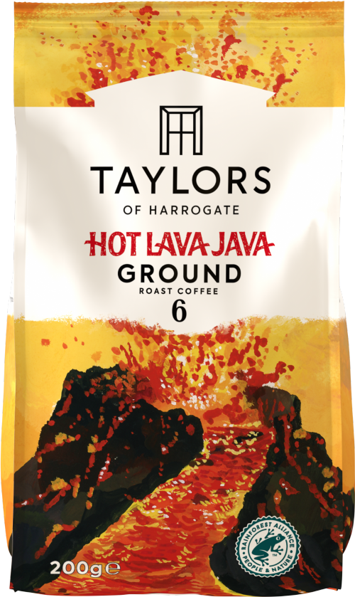 TAYLORS Hot Lava Java Ground Roast Coffee 200g