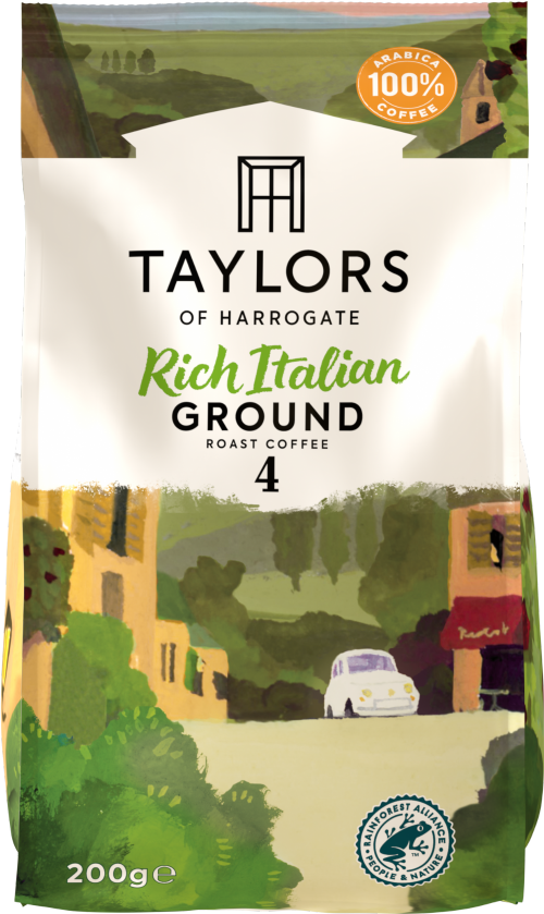 TAYLORS Rich Italian Ground Roast Coffee 200g