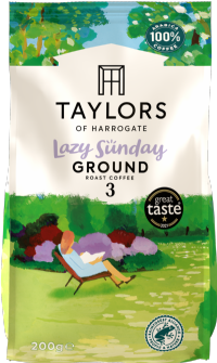 TAYLORS OF HARROGATE Lazy Sunday Ground Roast Coffee 200g