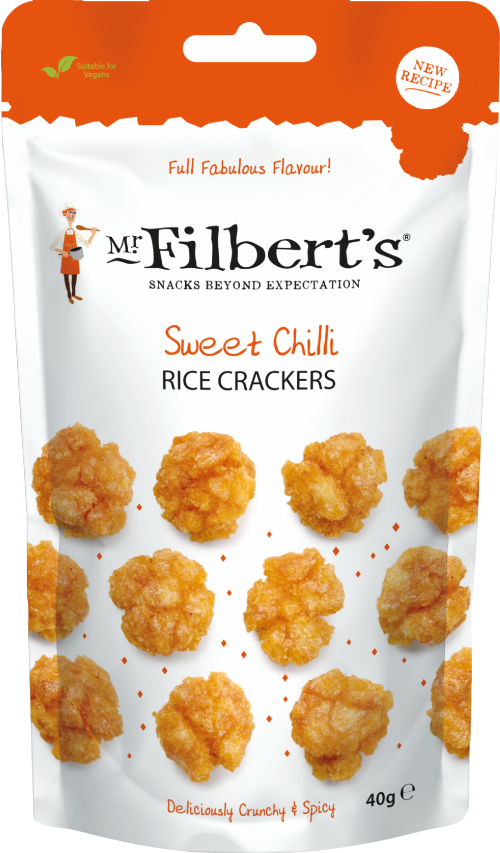 MR FILBERTS Sweet Chilli Rice Crackers 40g