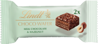 LINDT Choco Wafer - Milk Chocolate & Hazelnuts 30g