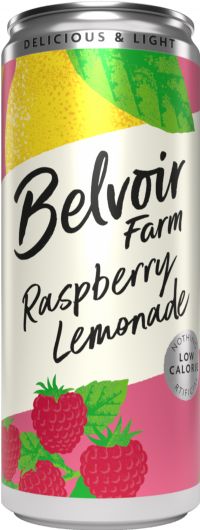 BELVOIR Delicious and Light Raspberry Lemonade - Can 330ml