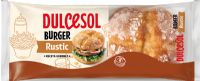DULCESOL 4 Rustic Burger Buns 300g
