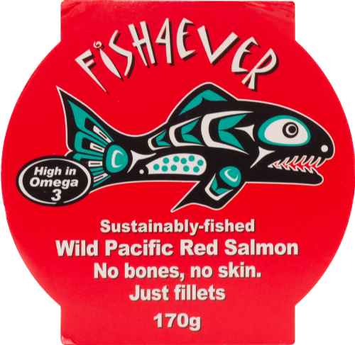 FISH 4 EVER Wild Pacific Red Salmon 170g