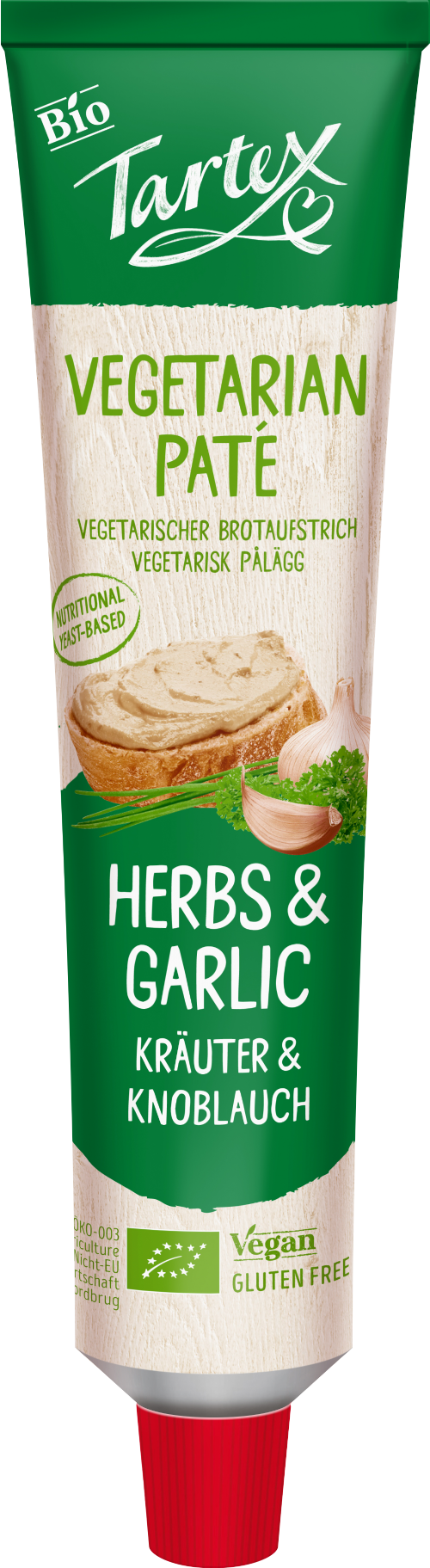 TARTEX Vegetarian Pate - Herbs & Garlic 200g