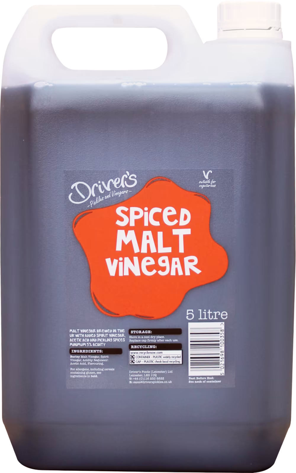 DRIVERS Spiced Malt Vinegar 5L