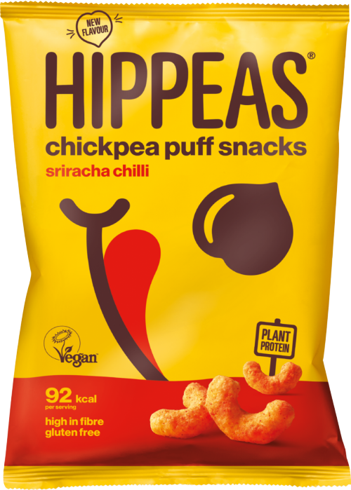 HIPPEAS Chickpea Puff Snacks - Sriracha Chilli 22g