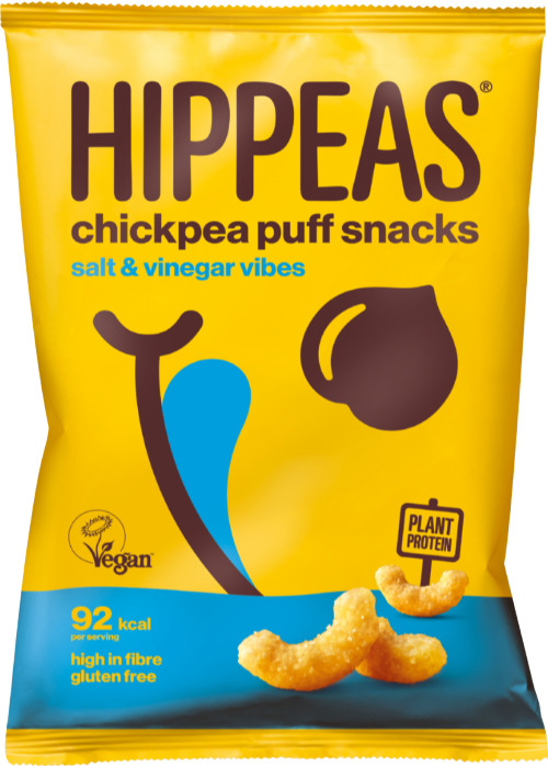 HIPPEAS Chickpea Puff Snacks - Salt & Vinegar Vibes 22g