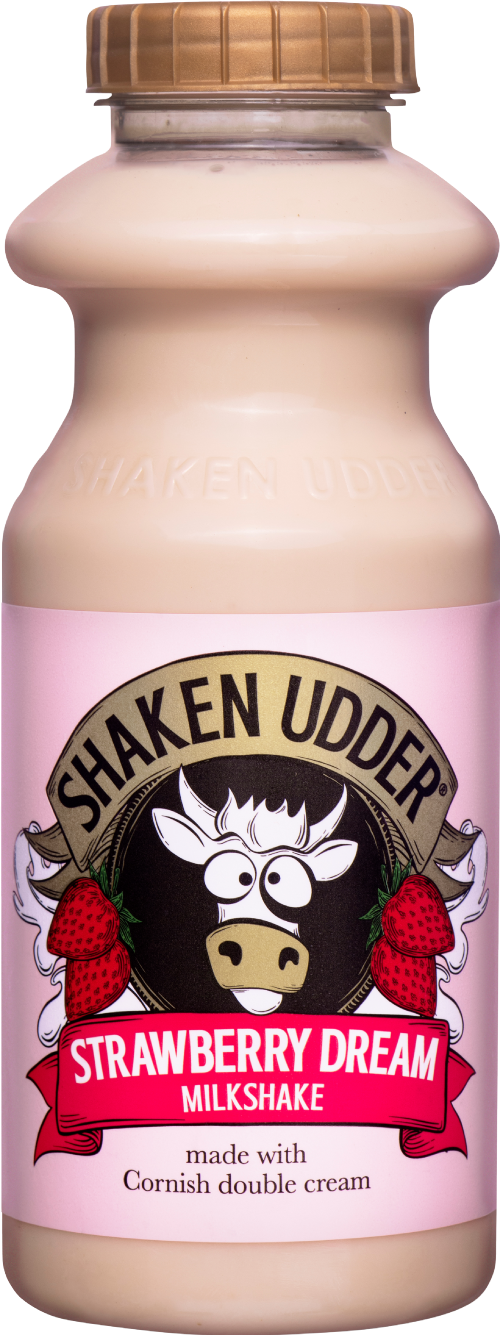 SHAKEN UDDER Strawberry Dream Milkshake - Bottle 330ml