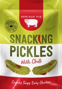 SERIOUS PIG Snacking Pickles with Chilli 40g