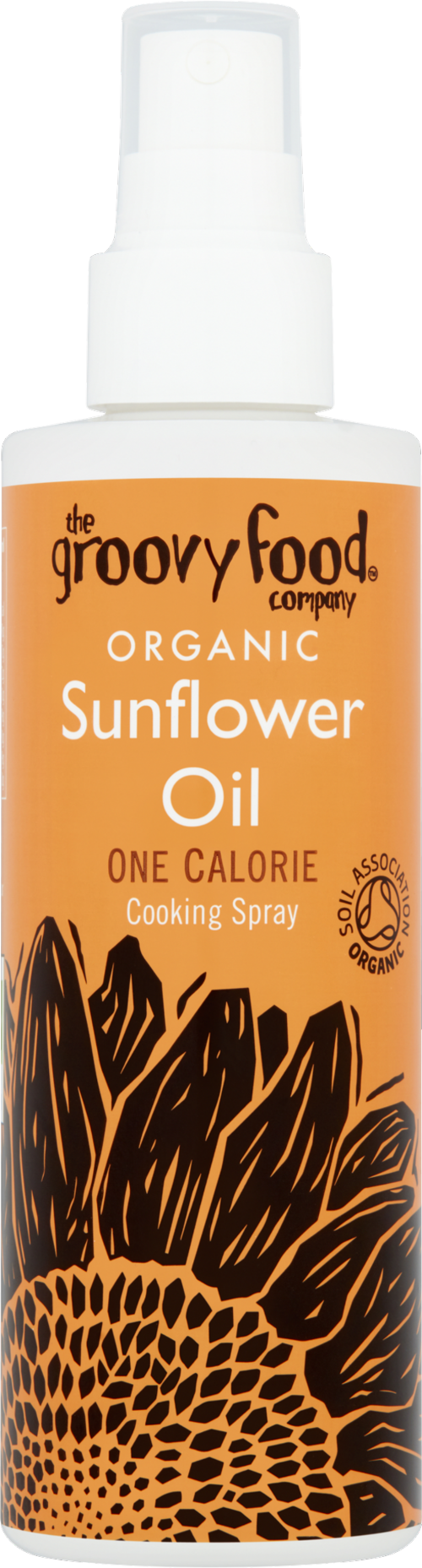 GROOVY FOOD CO. Organic Sunflower Oil Cooking Spray 190ml