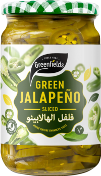 GREENFIELDS Green Jalapeños - Sliced 720g