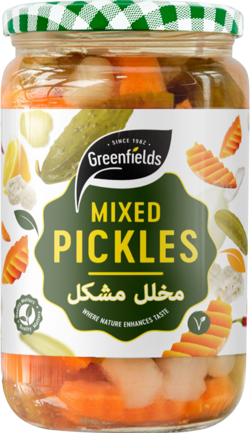 GREENFIELDS Mixed Pickles 720g