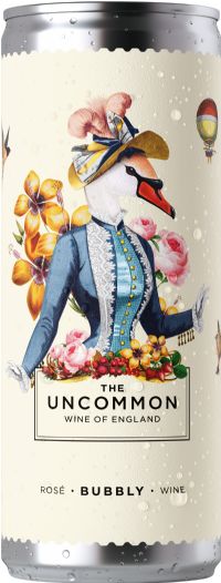 THE UNCOMMON Bubbly Rosé Wine 11.5% ABV 250ml