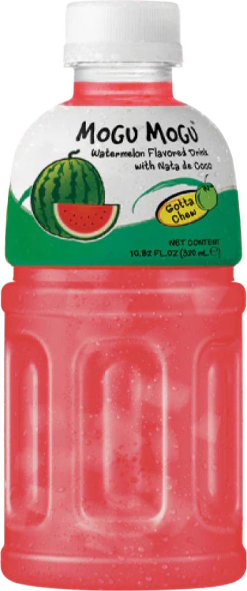 MOGU MOGU Watermelon Flavoured Drink with Nata de Coco 320ml