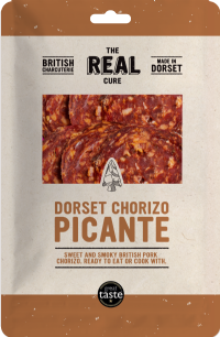 THE REAL CURE Dorset Chorizo Picante - Sliced 55g