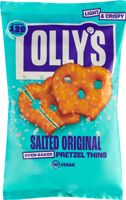 OLLY'S Pretzel Thins - Salted Original 140g