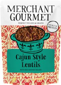 MERCHANT GOURMET Spicy Cajun-Style Lentils & Beans 250g