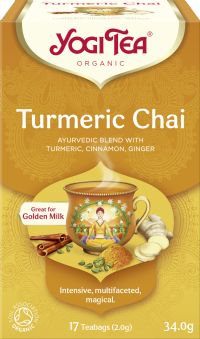 YOGI TEA Turmeric Chai - 17 Teabags 34g