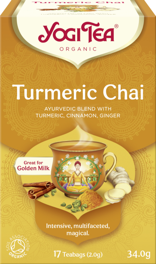 YOGI TEA Turmeric Chai - 17 Teabags 34g