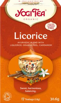 YOGI TEA Licorice - 17 Teabags 30.6g